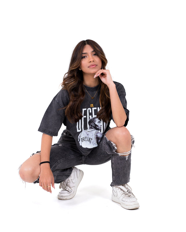 Kobe - Storm Grey Oversized T-Shirt