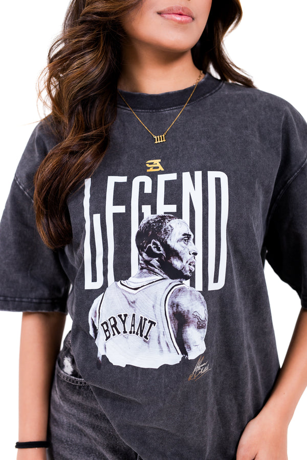 Kobe - Storm Grey Oversized T-Shirt