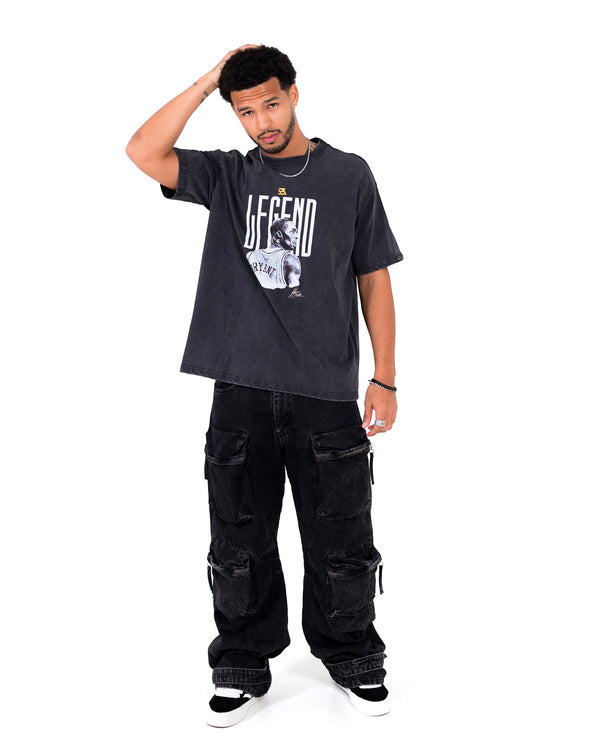 Kobe - Storm Grey Oversized T-Shirt