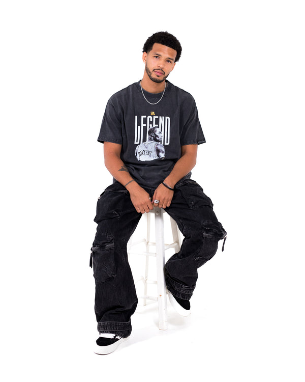 Kobe - Storm Grey Oversized T-Shirt