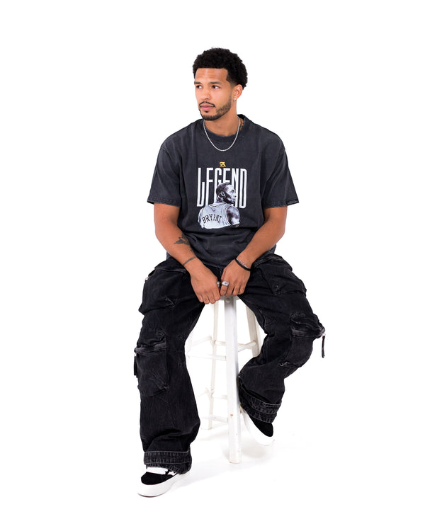 Kobe - Storm Grey Oversized T-Shirt