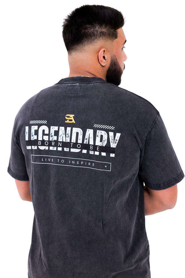 Kobe - Storm Grey Oversized T-Shirt