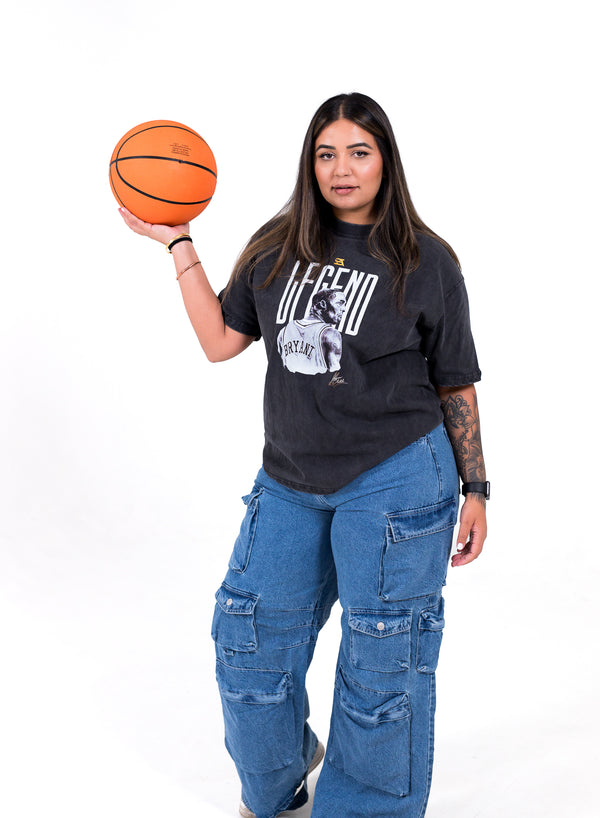 Kobe - Storm Grey Oversized T-Shirt