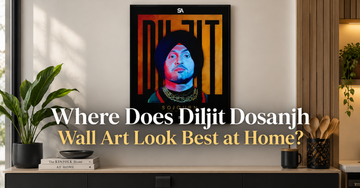 Diljit Dosanjh wall art